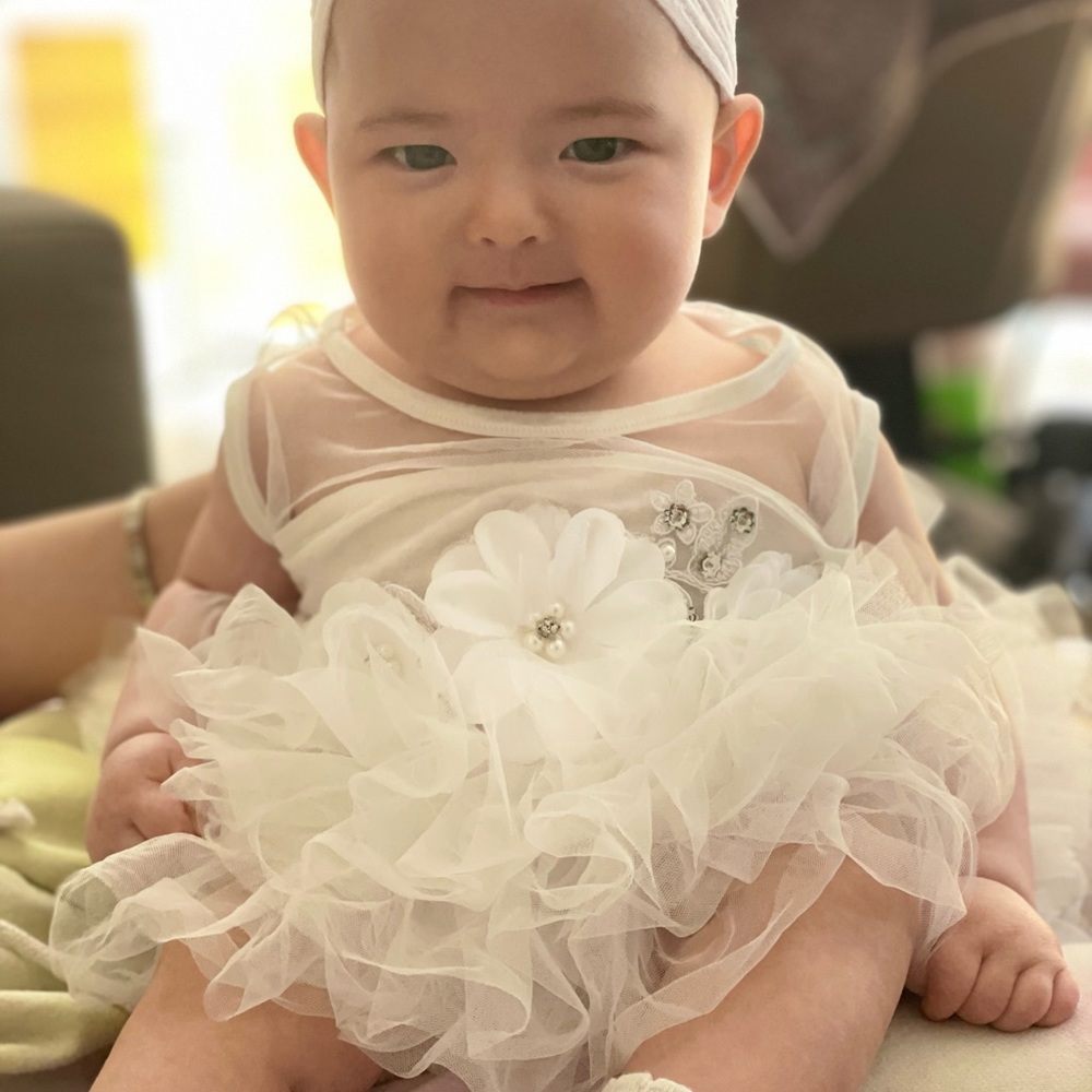 Baby Girl White Princess Tutu